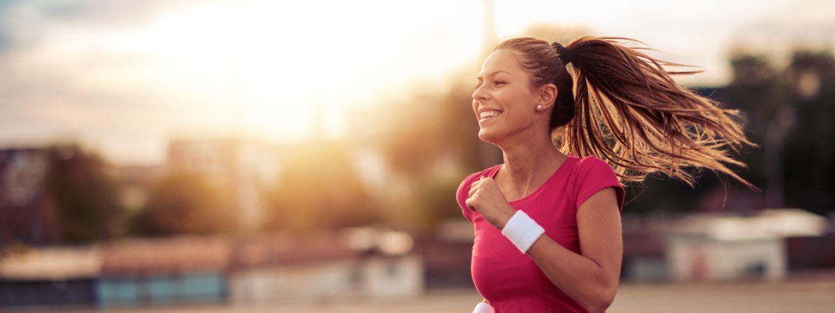 Woman running